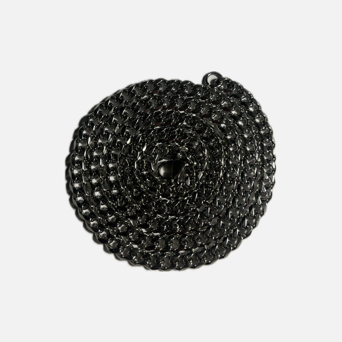 Naszyjnik srebrny splot pancerka cuban 5cm