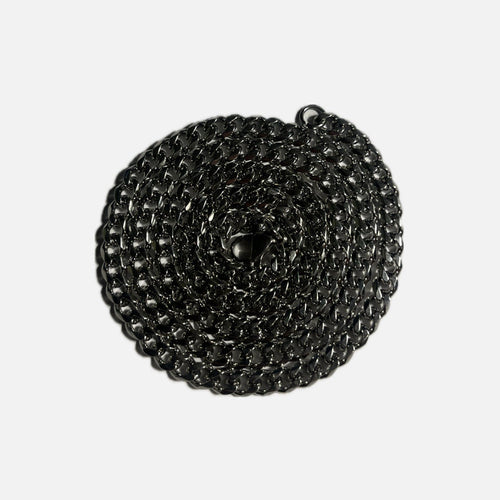 Naszyjnik srebrny splot pancerka cuban 5cm